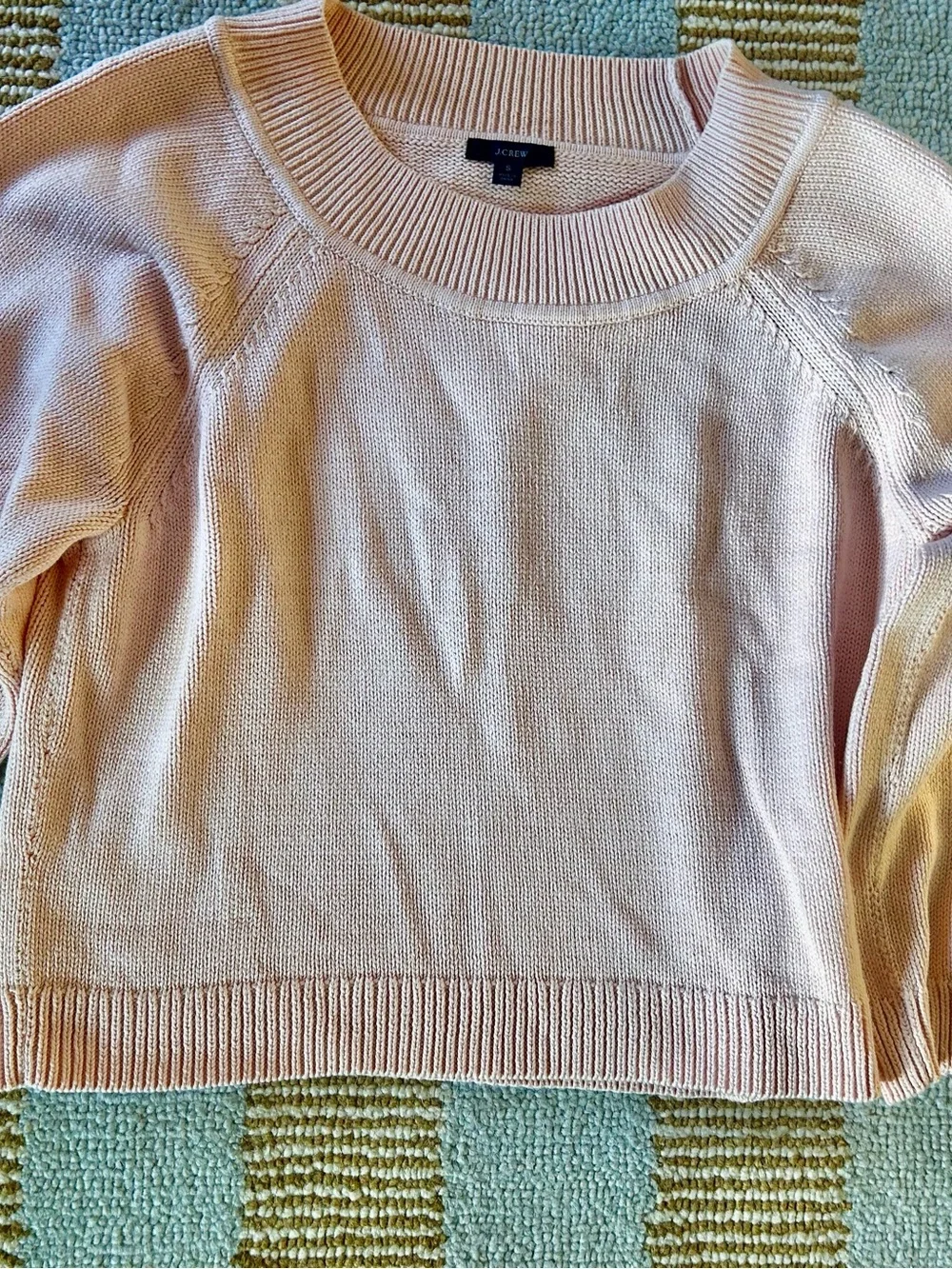 J. Crew Light Pink Crewneck Sweater